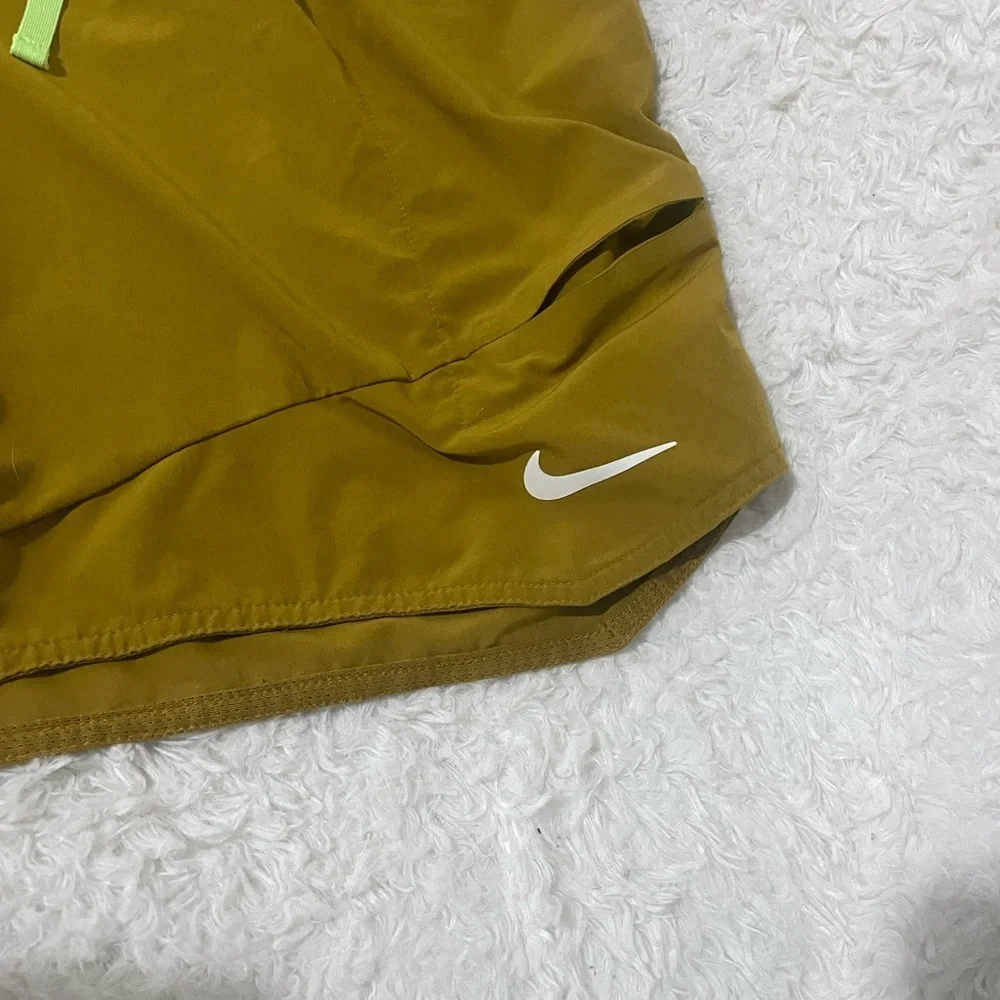 Nike Mustard Yellow Dri-FIT Shorts